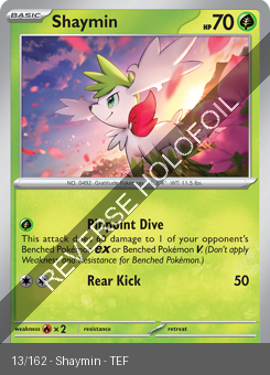 S&V - TEF - 13 - Shaymin - UNCOMMON - Reverse Holo