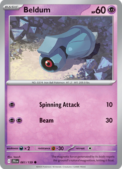 S&V - JTG - 61 - Beldum - COMMON - Normal