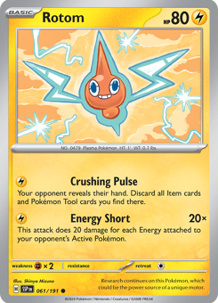 S&V - SSP - 61 - Rotom - COMMON - Normal