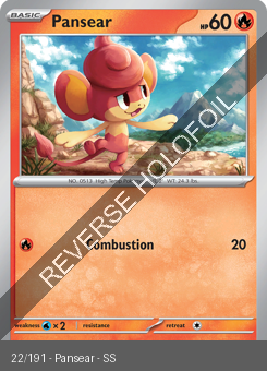 S&V - SSP - 22 - Pansear - COMMON - Reverse Holo