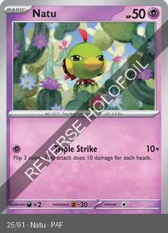 S&V - PAF - 25 - Natu - COMMON - Reverse Holo