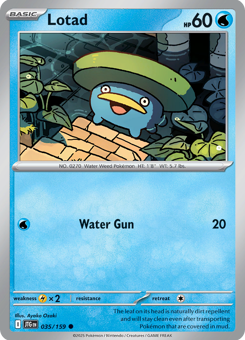 S&V - JTG - 35 - Lotad - COMMON - Normal