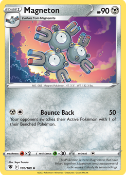 SwSh - ASR - 106 - Magneton - UNCOMMON - Normal