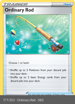 SwSh - SSH - 171 - Ordinary Rod - UNCOMMON - Normal