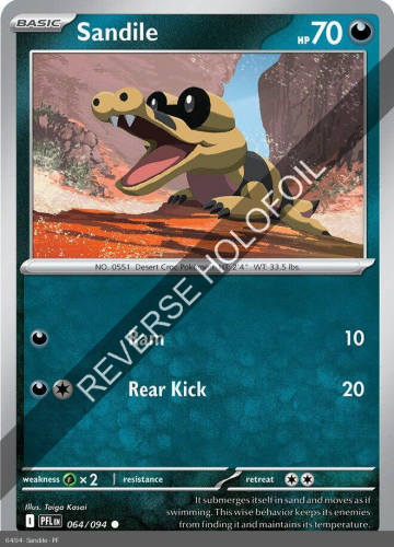 Meg - PFL - 64 - Sandile - COMMON - Reverse Holo