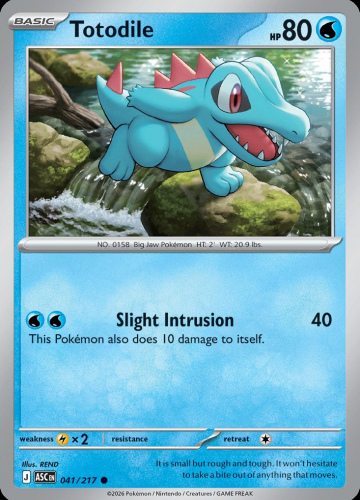 Meg - ASC - 41 - Totodile - COMMON - Normal