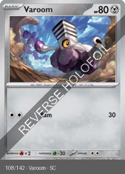 S&V - SCR - 108 - Varoom - COMMON - Reverse Holo