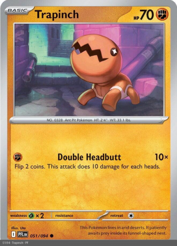 Meg - PFL - 51 - Trapinch - COMMON - Normal