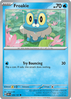 S&V - OBF - 56 - Froakie - COMMON - Reverse Holo