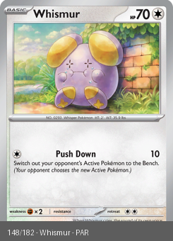 S&V - PAR - 148 - Whismur - COMMON - Normal