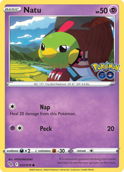 SwSh - PGO - 032 - Natu - COMMON - Normal