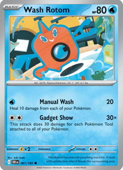 S&V - DRI - 61 - Wash Rotom - COMMON - Normal