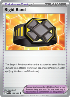 S&V - MEW (151) - 165 - Rigid Band - UNCOMMON - Normal