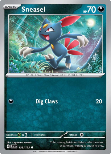 S&V - PAL - 133 - Sneasel - COMMON - Normal