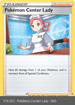 SwSh - SSH - 176 - Pokémon Center Lady - UNCOMMON - Normal