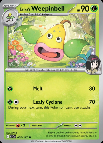 Meg - ASC - 5 - Erika's Weepinbell - UNCOMMON - Normal