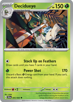 S&V - SFA - 5 - Decidueye - UNCOMMON - Normal