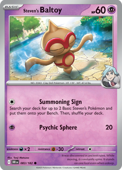 S&V - DRI - 83 - Steven's Baltoy - COMMON - Normal