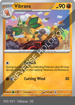 S&V - SSP - 105 - Vibrava - COMMON - Reverse Holo