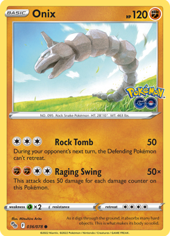 SwSh - PGO - 036 - Onix - COMMON - Normal