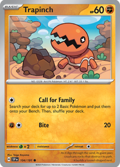 S&V - SSP - 104 - Trapinch - COMMON - Normal