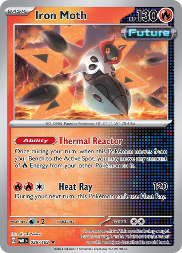 S&V - PAR - 28 - Iron Moth - RARE - Holofoil