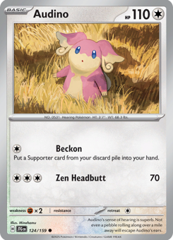 S&V - JTG - 124 - Audino - COMMON - Normal