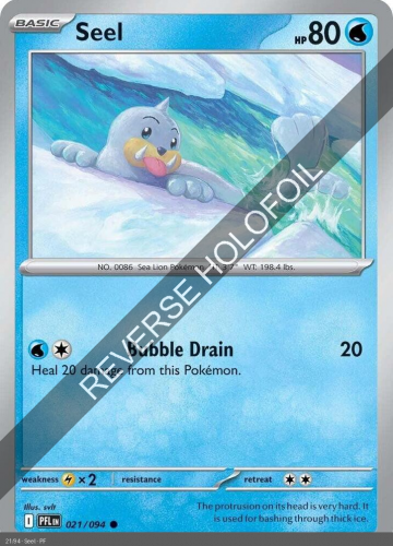 Meg - PFL - 21 - Seel - COMMON - Reverse Holo