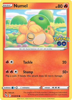 SwSh - PGO - 013 - Numel - COMMON - Normal