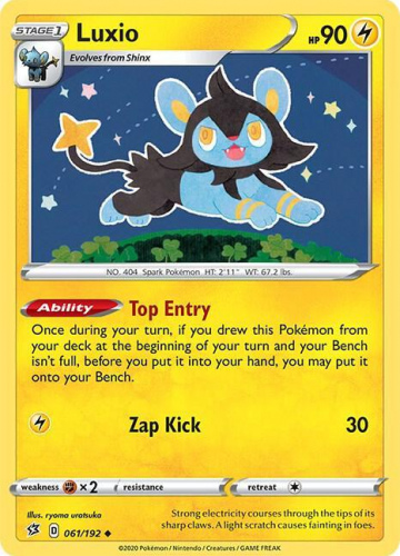 SwSh - RCL - 061 - Luxio - UNCOMMON - Normal