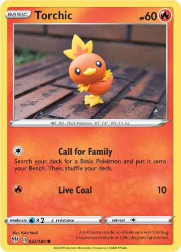 SwSh - DAA - 022 - Torchic - COMMON - Normal