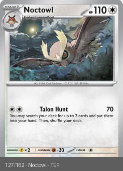 S&V - TEF - 127 - Noctowl - COMMON - Normal