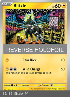S&V - PAR - 62 - Blitzle - COMMON - Reverse Holo