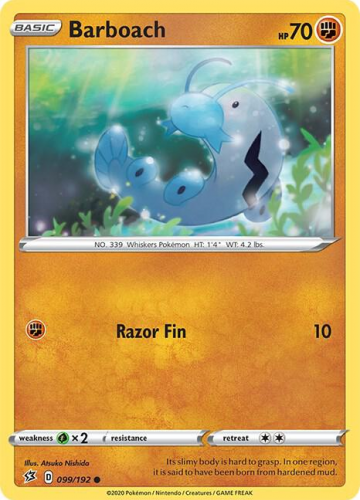 SwSh - RCL - 099 - Barboach - COMMON - Normal