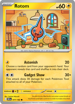 S&V - DRI - 77 - Rotom - COMMON - Normal