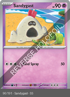 S&V - SSP - 90 - Sandygast - COMMON - Reverse Holo