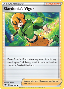 SwSh - ASR - 143 - Gardenia's Vigor - UNCOMMON - Normal