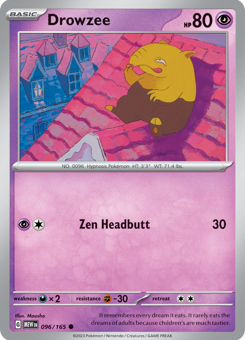 S&V - MEW (151) - 96 - Drowzee - COMMON - Normal