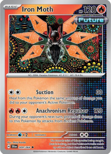 S&V - SFA - 9 - Iron Moth - UNCOMMON - Reverse Holo