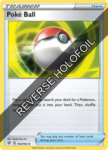 SwSh - RCL - 164 - Poké Ball - UNCOMMON - Reverse Holo