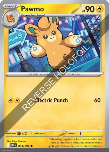 Meg - PFL - 33 - Pawmo - COMMON - Reverse Holo