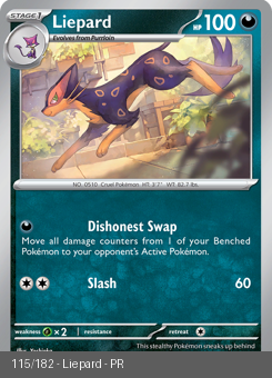 S&V - PAR - 115 - Liepard - COMMON - Normal