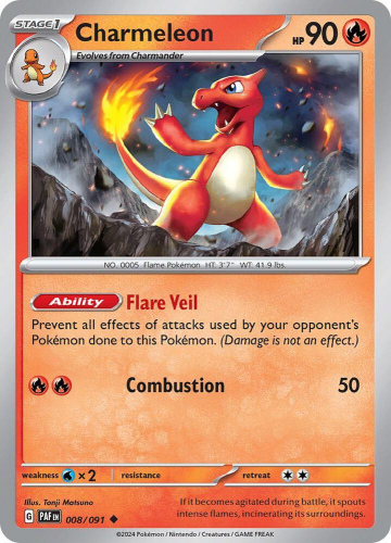 S&V - PAF - 8 - Charmeleon - UNCOMMON - Normal