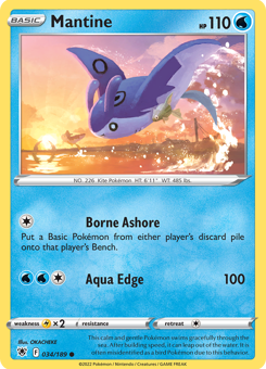 SwSh - ASR - 34 - Mantine - COMMON - Normal