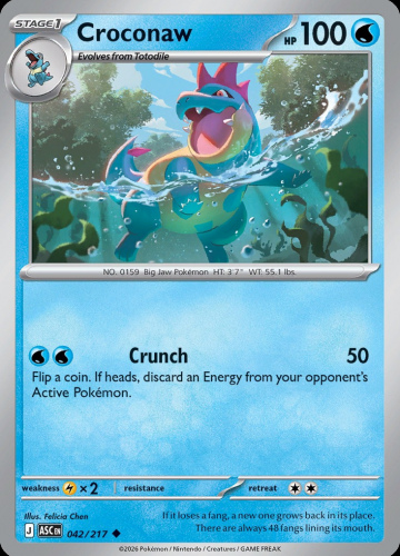 Meg - ASC - 42 - Croconaw - UNCOMMON - Normal