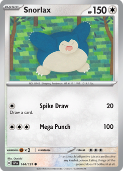 S&V - SSP - 144 - Snorlax - COMMON - Normal