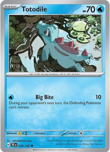 S&V - TEF - 39 - Totodile - COMMON - Normal
