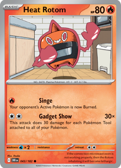 S&V - DRI - 43 - Heat Rotom - COMMON - Normal