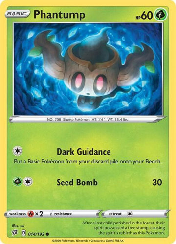 SwSh - RCL - 014 - Phantump - COMMON - Normal