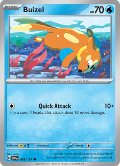 S&V - OBF - 48 - Buizel - COMMON - Normal
